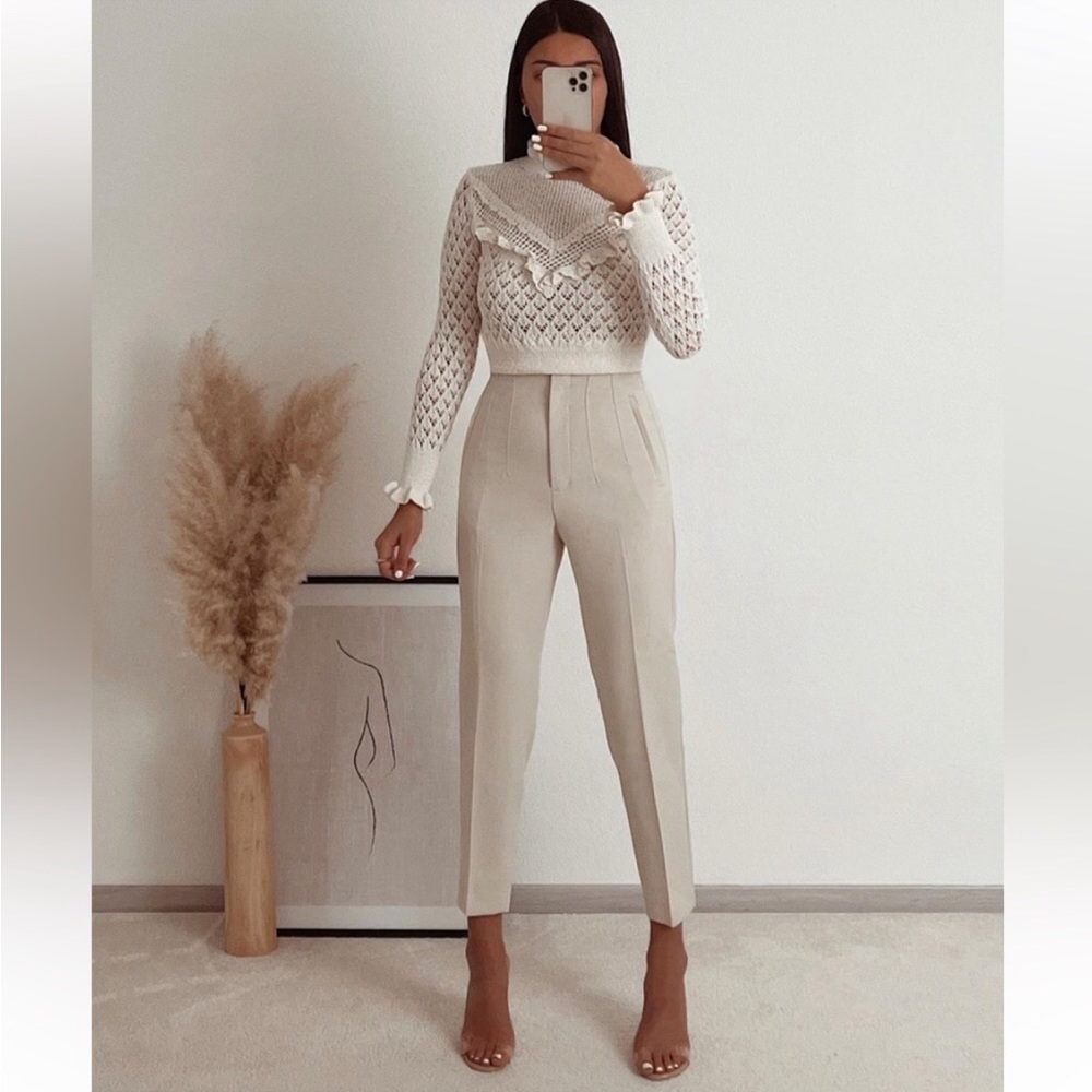 Zara high waisted pants